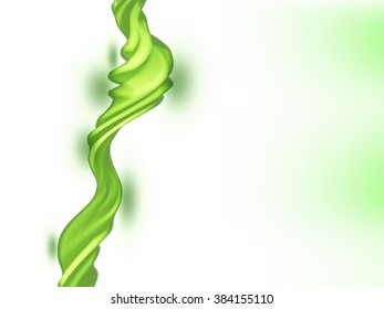  vector 3d effect waves, EPS10 with transparency 