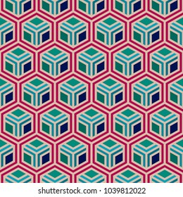 Abstract Geometric Background Modern Seamless Pattern Stock Vector ...