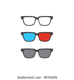 Vector 3D glasses set