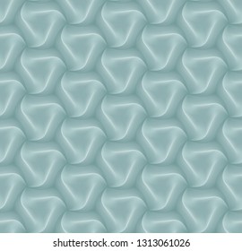 Vector 3d hexagon tile brick pattern for decoration and design tile. Eps 10