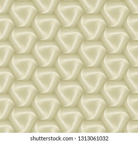 Vector 3d hexagon tile brick pattern for decoration and design tile. Eps 10