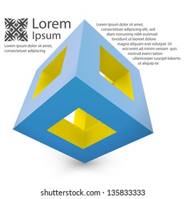 Ilustración vectorial 3D.