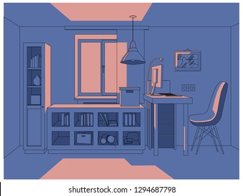 Vector 3d Illustration Living Room Simple Stock Vector Royalty Free 1294687798 1) credit me in your story and on instagram 2). vector 3d illustration living room