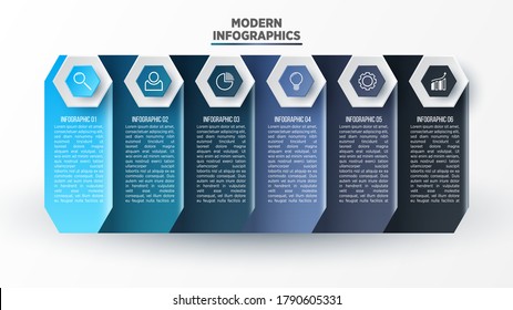 Vector 3D infographic template for presentation. Business data visualization. Abstract elements. Creative concept for infographic.