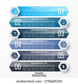 Vector 3D infographic template for presentation. Business data visualization. Abstract elements. Creative concept for infographic.