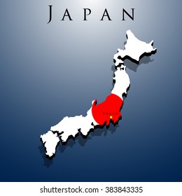 Japan Map Flag Images Stock Photos Vectors Shutterstock