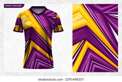 parodia vectorial 3D jersey con textura rayada para impresión sublimada