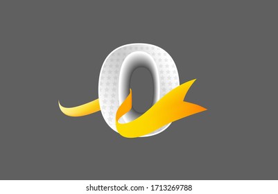 Vektorillustration, 3D-Nummer mit goldener Bandisoliervorlage, Kambodscha