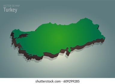 3d Turkey Map Hd Stock Images Shutterstock