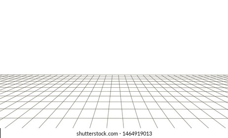 Vector 3D mesh. Background Lines.