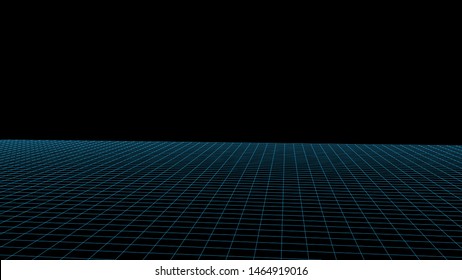 Vector 3D mesh. Background Lines.