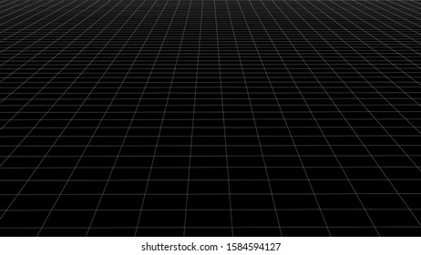 Vector 3D mesh. Background Lines.