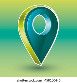 Vector 3d place pointer