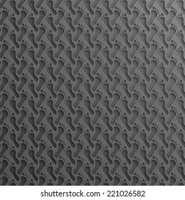 Vector 3D realistic feet background.