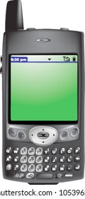 vector of 3D realistic personal cellphone/pda/gps