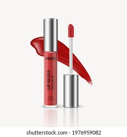 Download Lip Gloss Tube Mockup High Res Stock Images Shutterstock