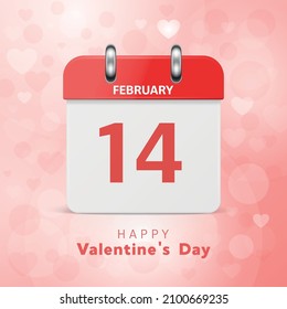 Happy valentines day beautiful and cute card Vector Image