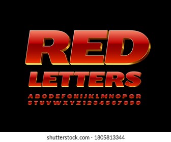 Vektor 3D-Alphabet-Buchstaben und -Zahlen. Moderne schicke Schrift im Glanzstil