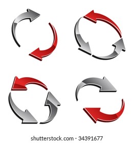 vector 3d reload arrows