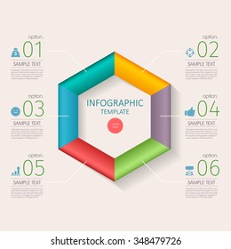 Vector 3d step label  infographic design elements template for business , banners , web site , brochures