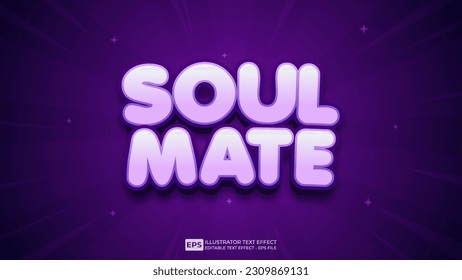 Vector vector 3d text editable text effect font.