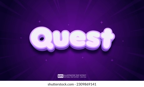 Vector vector 3d text editable text effect font.