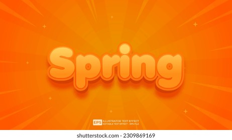 Vector vector 3d text editable text effect font.