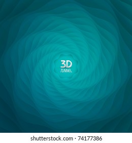 Vector 3D tunnel