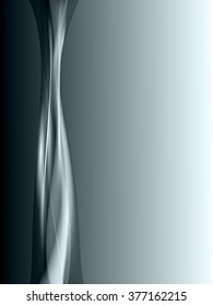 vector 3d waves, EPS10 with transparency and mesh