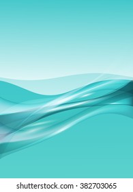 vector 3d waves, EPS10 with transparency and mesh