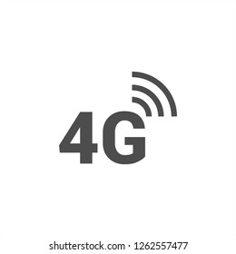 vector 4g network filled vector icon - Vector 
