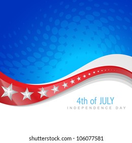 vector 4th of july independence day design art