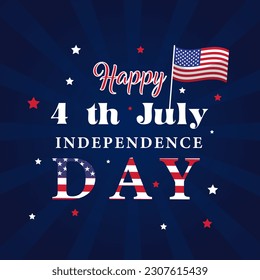 Vector 4th of July Independence day