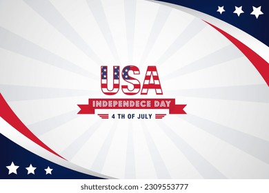 Vector 4th of July Independence day background