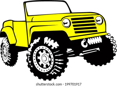 Vector 4x4 vehicle off-road car