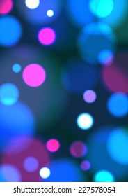 Vector A4 bokeh abstract background