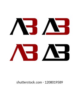 Vector of AB,A,B Icon
