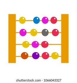 Vector Abacus Education Calculator Mathematics School Stock Vector ...