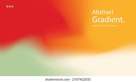 Vector abctract gradient background colorfull