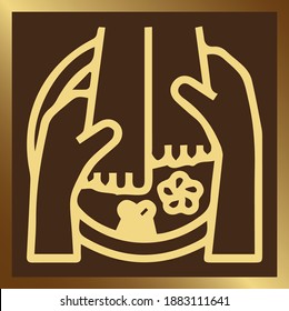 vector about a series of treatments consisting of full body massage therapy, body scrub, whitening mask, music therapy, aromatherapy, aromatherapy milk bath