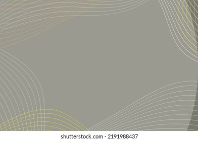 Vector Abstrac Ilustration gray background with yellow and white line, can be used for banner sale, template, wallpaper, brochure, landing page. 