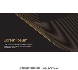 Vector Abstrack Line Background Luxury and simple