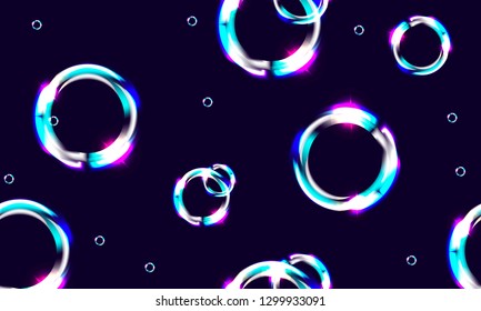 Vector abstract 3D big data visualization. Futuristic infographics aesthetic design. Visual information complexity.