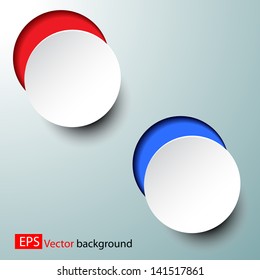  Vector Abstract 3d Circles infographics