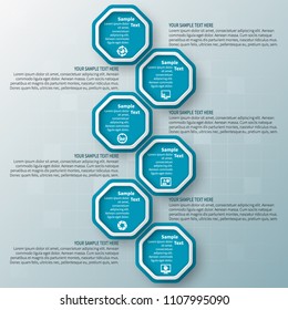 vector abstract 3d paper infographic elements.Business infographics