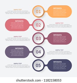 vector abstract 3d paper infographic elements.Business infographics