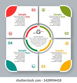 vector abstract 3d paper infographic elements.Business infographics