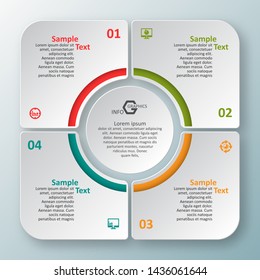 vector abstract 3d paper infographic elements.Business infographics