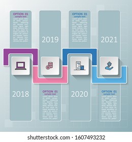 vector abstract 3d paper infographic elements.Business infographics