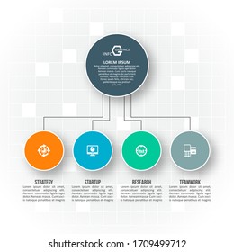 vector abstract 3d paper infographic elements.Business infographics